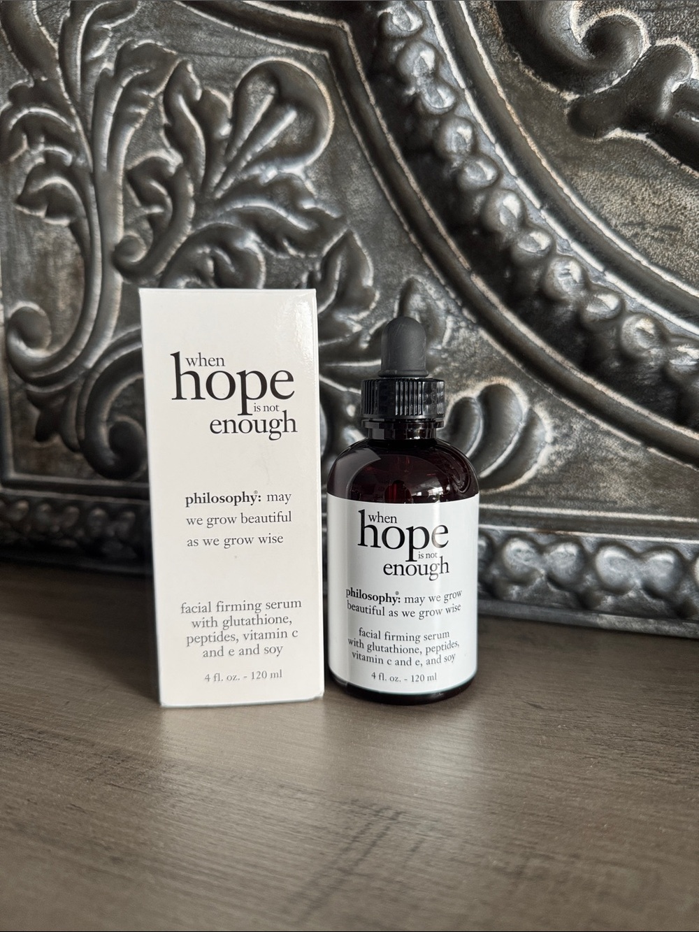 Philosophy ~ Sealed $110 When Hope is Not Enough ~ 4 oz bottle. New